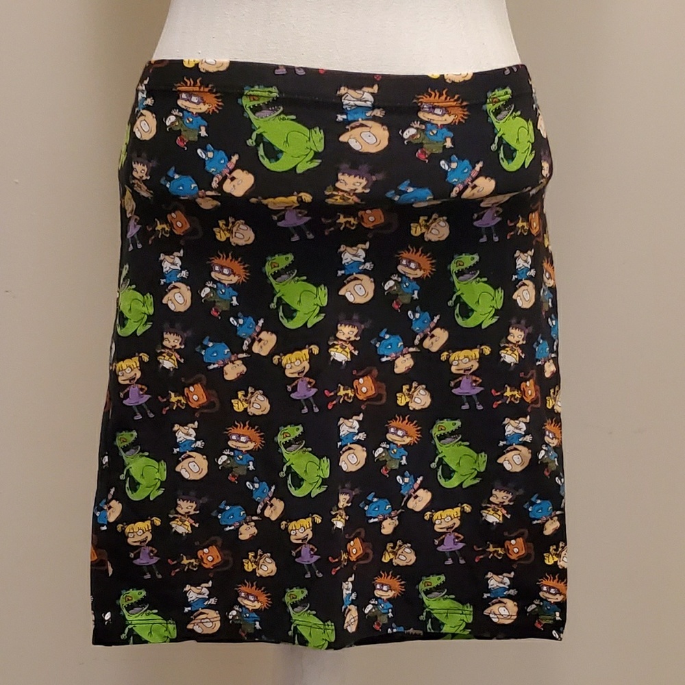 Rugrats 90s Nickelodeon Bodycon Skirt Large